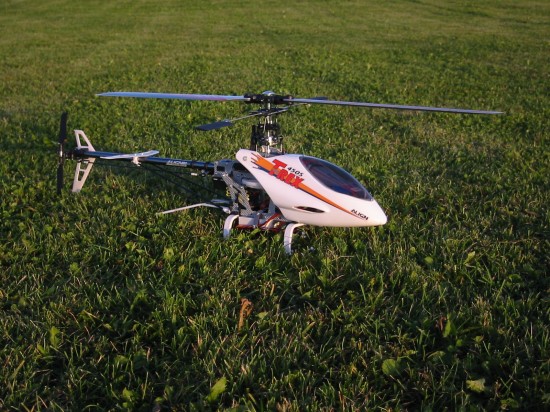 Rex mit GF-Chassis und 2,4 GHz