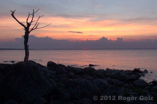 Sonnenuntergang auf Oeland